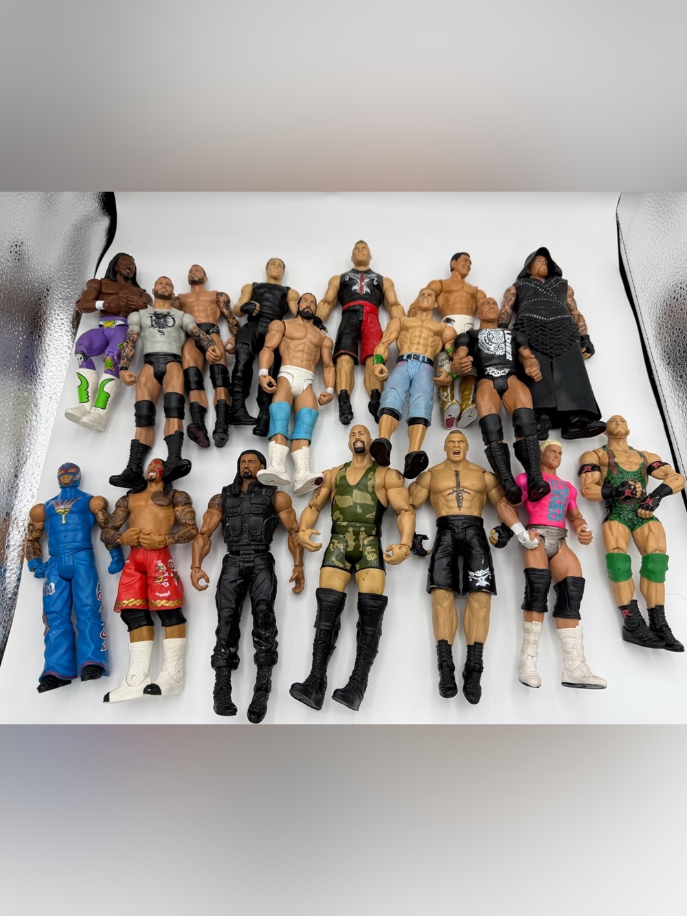 WWE Wrestling Action Figures Assortment - 17 total